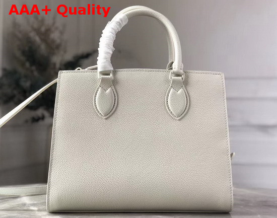 Louis Vuitton Lockme Tote PM White Soft Grained Calfskin M55817 Replica