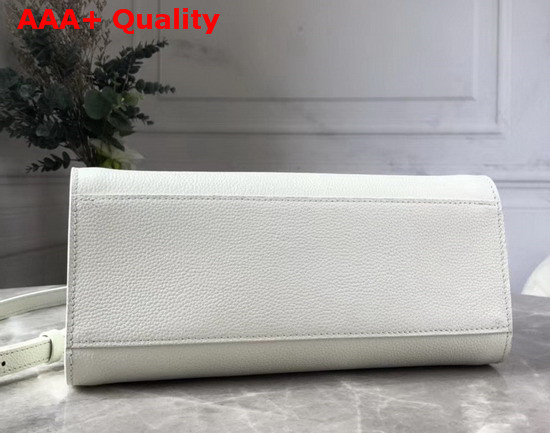 Louis Vuitton Lockme Tote PM White Soft Grained Calfskin M55817 Replica