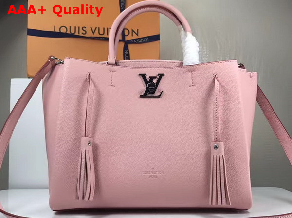 Louis Vuitton Lockmeto in Pink Soft Calfskin M54572 Replica