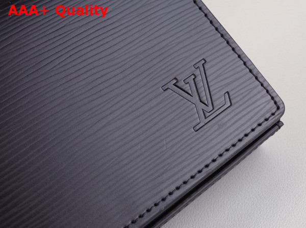 Louis Vuitton Long Slim Wallet in Black Epi Leather M80589 Replica