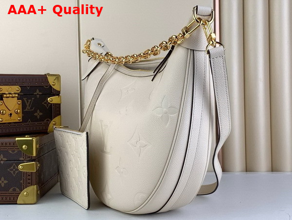 Louis Vuitton Loop Hobo Bag in Cream Monogram Empreinte Leather M46739 Replica