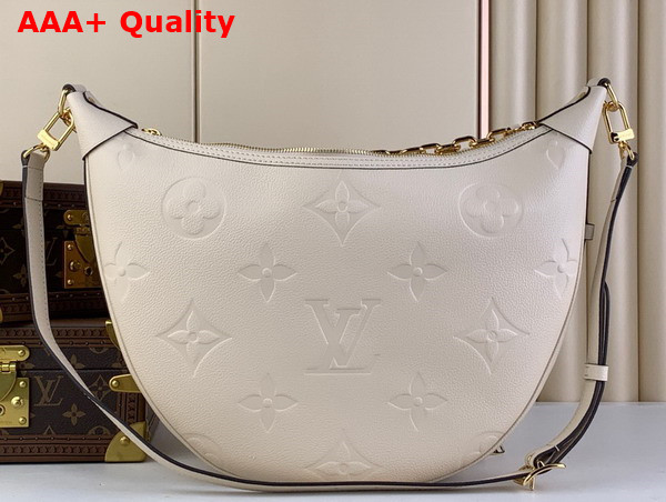 Louis Vuitton Loop Hobo Bag in Cream Monogram Empreinte Leather M46739 Replica