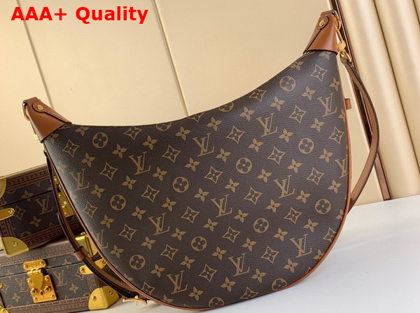 Louis Vuitton Loop Hobo Monogram and Monogram Reverse Coated Canvas M46311 Replica