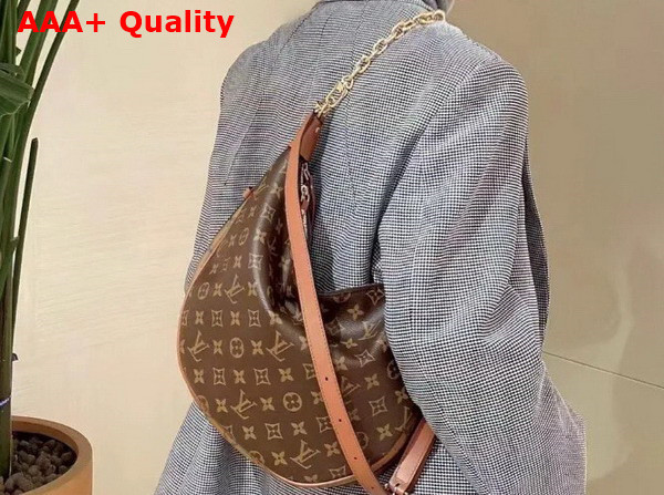 Louis Vuitton Loop Hobo Monogram and Monogram Reverse Coated Canvas M46311 Replica