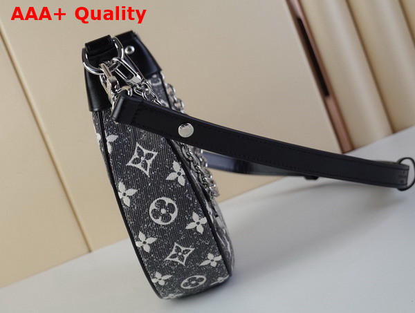 Louis Vuitton Loop PM Bag in Gray Monogram Jacquard Denim M21752 Replica