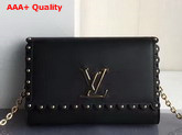 Louis Vuitton Louise MM Autres Cuirs Black M54584 Replica