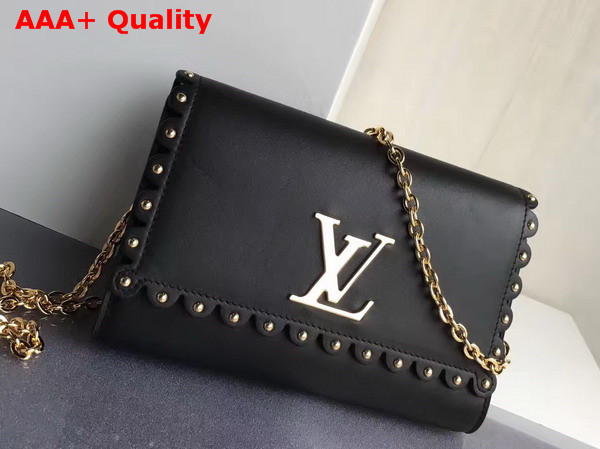 Louis Vuitton Louise MM Autres Cuirs Black M54584 Replica