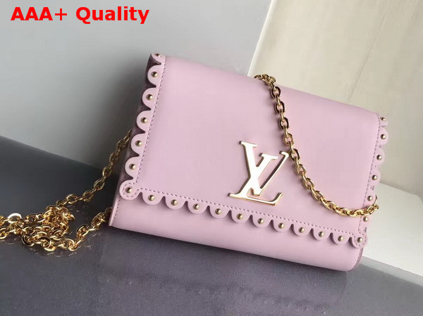 Louis Vuitton Louise MM Autres Cuirs Pink Replica