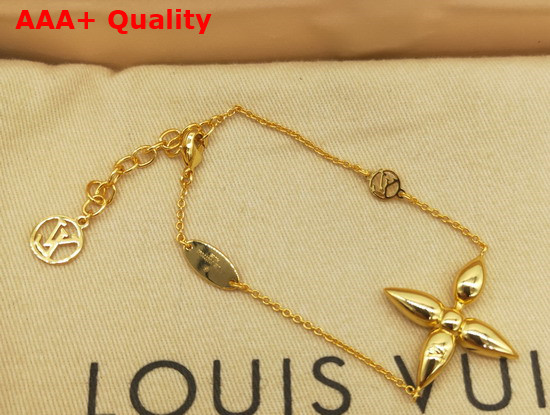 Louis Vuitton Louisette Bracelet Gold Color Hardware M00372 Replica