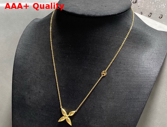 Louis Vuitton Louisette Necklace Gold Color Hardware M00365 Replica