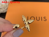 Louis Vuitton Louisette Ring Gold Color Hardware M00378 Replica