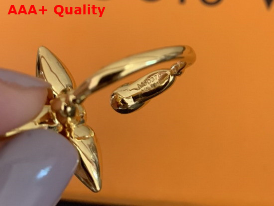 Louis Vuitton Louisette Ring Gold Color Hardware M00378 Replica