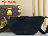 Louis Vuitton Low Key Bumbag in Black Smooth Calf Leather M11429 Replica