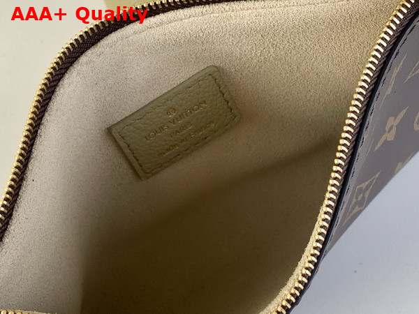 Louis Vuitton Low Key Hobo MM Bag in Clay Green Grained Calfskin M24988 Replica