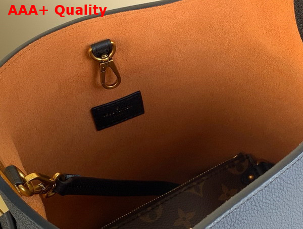 Louis Vuitton Low Key Hobo PM Bag in Black Grained Calfskin M25352 Replica