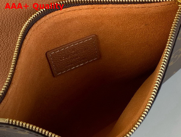 Louis Vuitton Low Key Hobo PM Bag in Cognac Grained Calfskin M25354 Replica