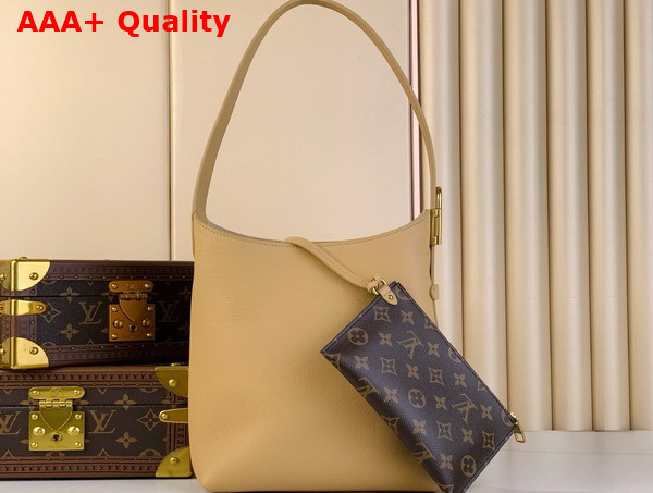 Louis Vuitton Low Key Hobo PM Bag in Urban Yellow Grained Calfskin M25353 Replica