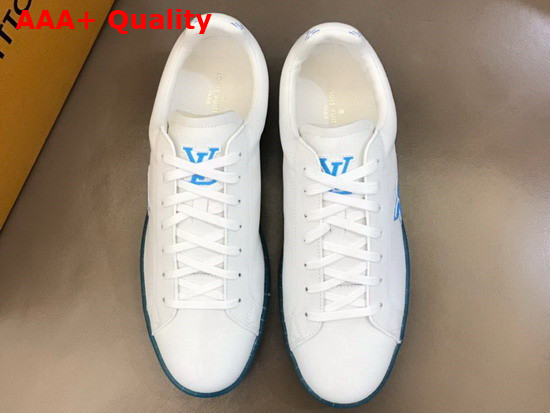 Louis Vuitton Luxembourg Samothrace Sneaker Blue 1A9FZ5 Replica