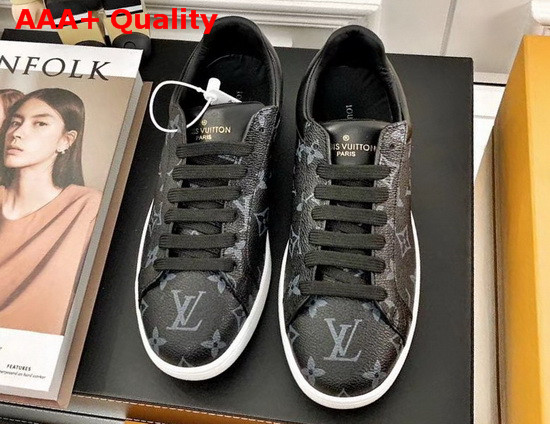 Louis Vuitton Luxembourg Sneaker Monogram Eclipse Canvas 1A4PAV Replica