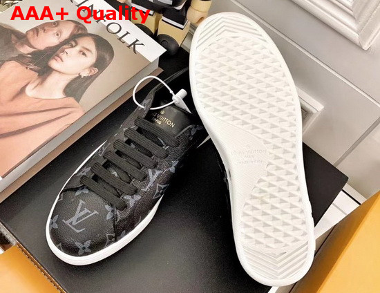 Louis Vuitton Luxembourg Sneaker Monogram Eclipse Canvas 1A4PAV Replica