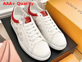 Louis Vuitton Luxembourg Sneaker Rouge 1A5E19 Replica