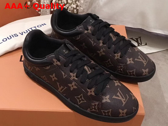 Louis Vuitton Luxembourg Sneaker in Brown Monogram Canvas 1A4PAF Replica