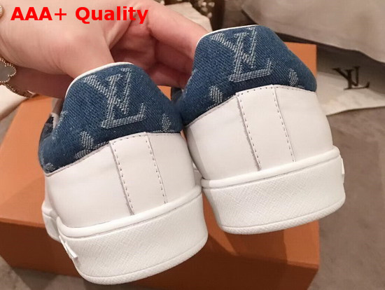 Louis Vuitton Luxembourg Sneaker in White Calf Leather Replica