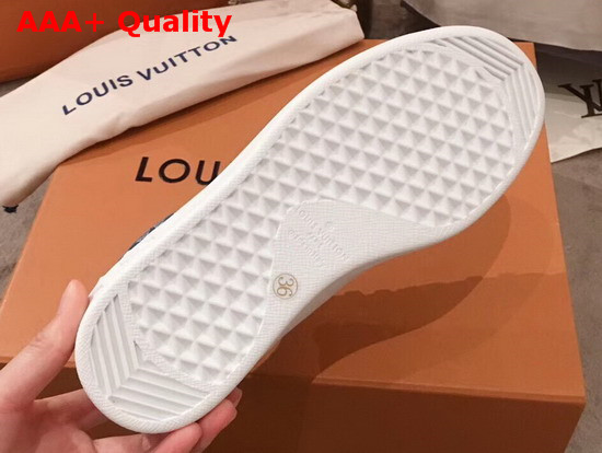 Louis Vuitton Luxembourg Sneaker in White Calf Leather Replica