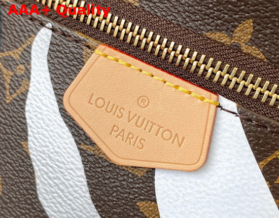 Louis Vuitton Lvxlol Bumbag Monogram Canvas Patterned with an Exclusive Blue and Silver Motif M45106 Replica