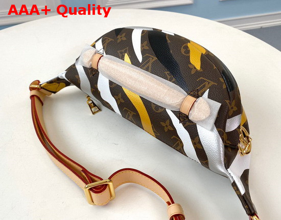 Louis Vuitton Lvxlol Bumbag Monogram Canvas with Gold and Silver Camouflage Replica