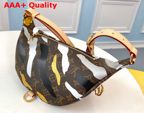 Louis Vuitton Lvxlol Bumbag Monogram Canvas with Gold and Silver Camouflage Replica