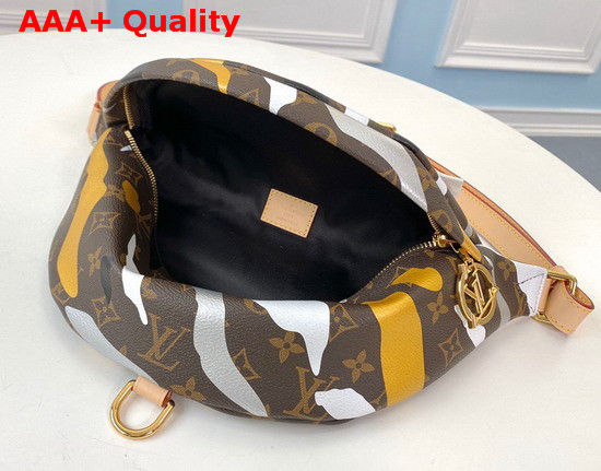 Louis Vuitton Lvxlol Bumbag Monogram Canvas with Gold and Silver Camouflage Replica