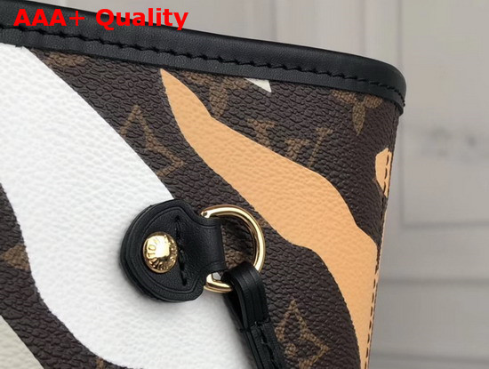 Louis Vuitton Lvxlol Neverfull MM Monogram Canvas with Camouflage Print M45201 Replica