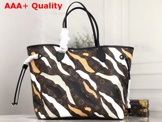 Louis Vuitton Lvxlol Neverfull MM Monogram Canvas with Camouflage Print M45201 Replica