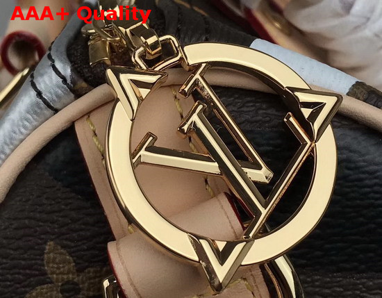 Louis Vuitton Lvxlol Speedy BB Monogram Canvas with Gold and Silver Camouflage Print M45202 Replica