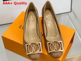 Louis Vuitton Madeleine Pump in Monogram Reverse Canvas Replica