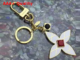 Louis Vuitton Malletage Blossom Bag Charm and Key Holder Replica