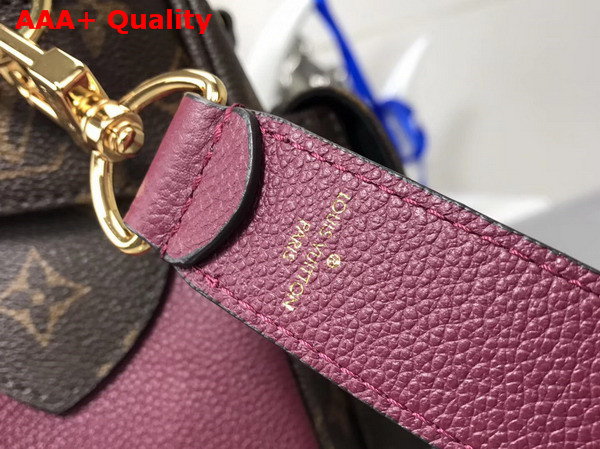 Louis Vuitton Manhattan Monogram Coated Canvas Raisin Cowhide Leather Trim M43482 Replica