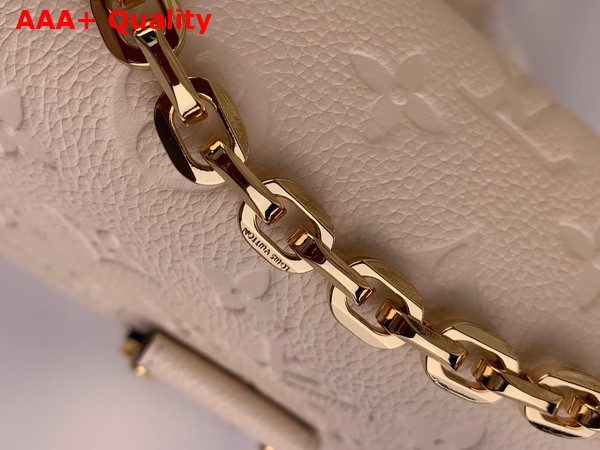 Louis Vuitton Marceau Chain Bag in Cream Monogram Empreinte Leather M46201 Replica