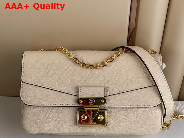 Louis Vuitton Marceau Chain Bag in Cream Monogram Empreinte Leather M46201 Replica