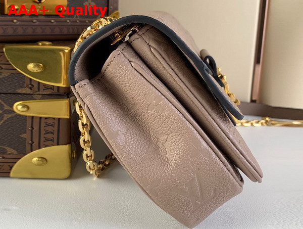 Louis Vuitton Marceau Chain Bag in Tourterelle Monogram Empreinte Leather M46199 Replica