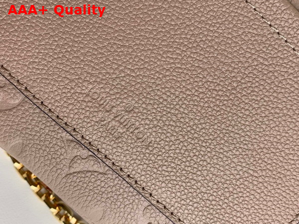 Louis Vuitton Marceau Chain Bag in Tourterelle Monogram Empreinte Leather M46199 Replica