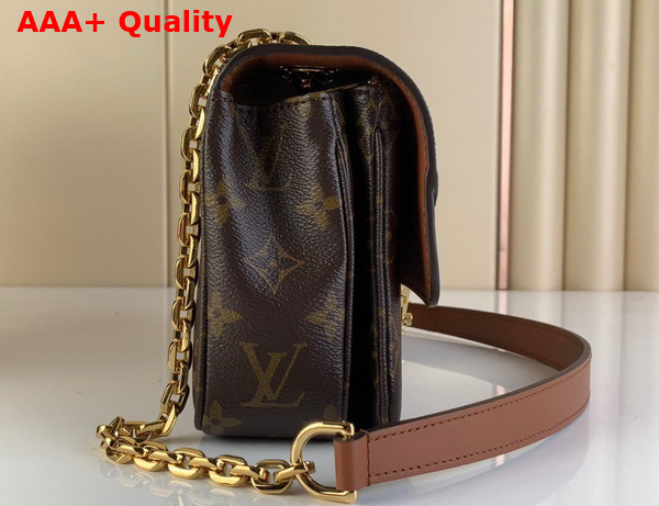 Louis Vuitton Marceau Chain Handbag Caramel Brown M46127 Replica