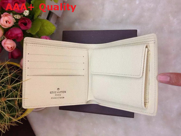 Louis Vuitton Marco Wallet in White Damier Canvas Replica