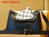 Louis Vuitton Marelle Handbag Black Epi Leather M80689 Replica