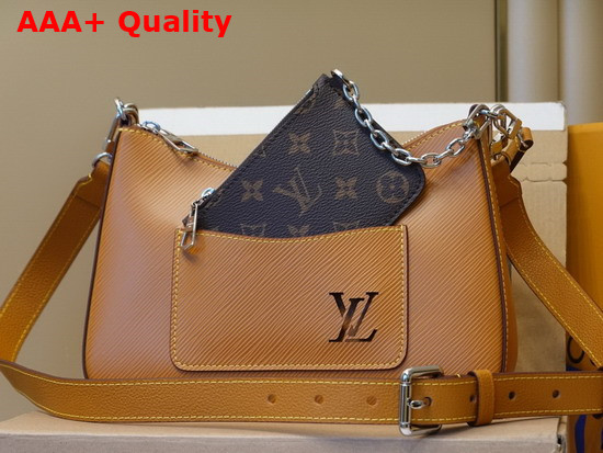 Louis Vuitton Marelle Handbag Gold Miel Epi Leather M80794 Replica