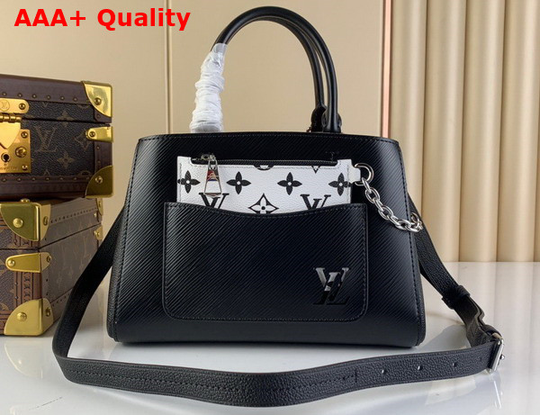 Louis Vuitton Marelle Tote BB Black Epi Leather M59952 Replica