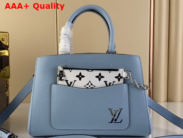 Louis Vuitton Marelle Tote BB Bleu Nuage Epi Leather M59950 Replica