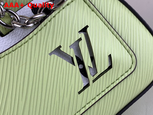 Louis Vuitton Marellini Handbag in Vert Noto Green Epi Grained Cowhide Leather M22651 Replica