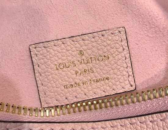 Louis Vuitton Marshmallow Hobo Bag Bouton de Rose Monogram Empreinte Leather with an Oversized and Gradient Monogram Pattern M45697 Replica